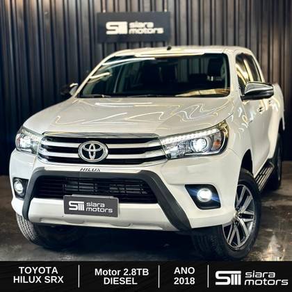 TOYOTA HILUX 2.8 SRX 4X4 CD 16V DIESEL 4P AUTOMÁTICO TOYOTA HILUX 2.8 SRX 4X4 CD 16V DIESEL 4P AUTOMÁTICO